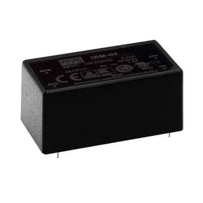 Enclosed AC DC Converters 1 Output 5V 1A 85 ~ 305 VAC, 120 ~ 430 VDC Input - 1