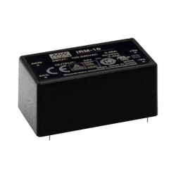 Enclosed AC DC Converters 1 Output 12V 850mA 85 ~ 305 VAC, 120 ~ 430 VDC Input - MEAN WELL USA Inc.