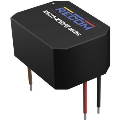 Enclosed AC DC Converters 1 Output 12V 1.25A 18 ~ 264 VAC, 18 ~ 375 VDC Input - 1