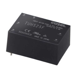 Enclosed AC DC Converters 1 Output 12V 2.1A 85 ~ 264 VAC, 120 ~ 370 VDC Input - Cosel USA, Inc.