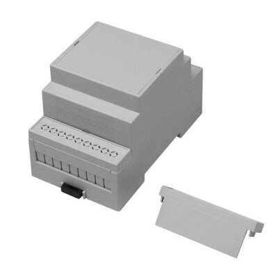 Enclosure Plastic, Polycarbonate Light Gray Cover Included 2.087