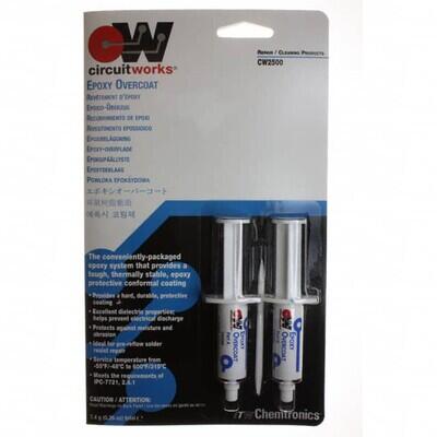 Epoxy, 2 Part Protective Coating Syringe, 7.4g (0.26 oz) Multiple - 1