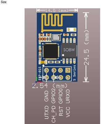 ESP-01S WiFi Modül - 5