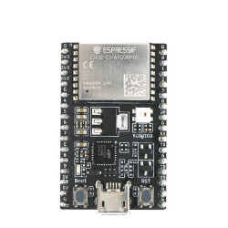 ESP32 ESP32-C3-WROOM-02U Transceiver; 802.11 b/g/n (Wi-Fi, WiFi, WLAN), Bluetooth® 5 2.4GHz Evaluation Board - Espressif Systems