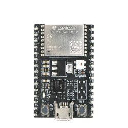 ESP32 ESP32-C3-WROOM-02U Transceiver; 802.11 b/g/n (Wi-Fi, WiFi, WLAN), Bluetooth® 5 2.4GHz Evaluation Board - 1