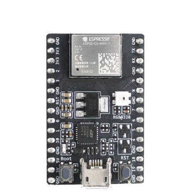 ESP32 ESP32-C3-MINI-1U Transceiver; 802.11 b/g/n (Wi-Fi, WiFi, WLAN), Bluetooth® 5 2.4GHz Evaluation Board - 1
