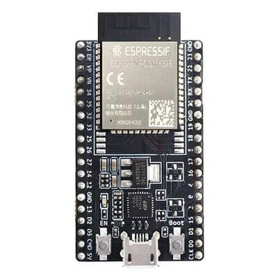 ESP32-WROOM-32E Transceiver; 802.11 b/g/n (Wi-Fi, WiFi, WLAN), Bluetooth® Smart Ready 4.x Dual Mode Evaluation Board - 1