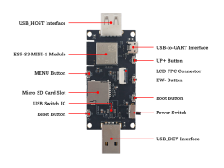 ESP32-S ESP32-S3-MINI-1 Transceiver Evaluation Board - 2