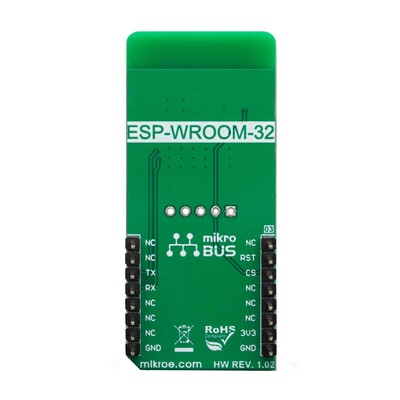 ESP32-WROOM-32 Transceiver RF mikroBUS™ Click™ Platform Evaluation Expansion Board - 2
