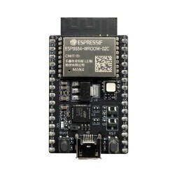 - ESP8684-WROOM-02C/02UC Transceiver; 802.11 b/g/n (Wi-Fi, WiFi, WLAN), Bluetooth® 5 2.4GHz Evaluation Board - 1