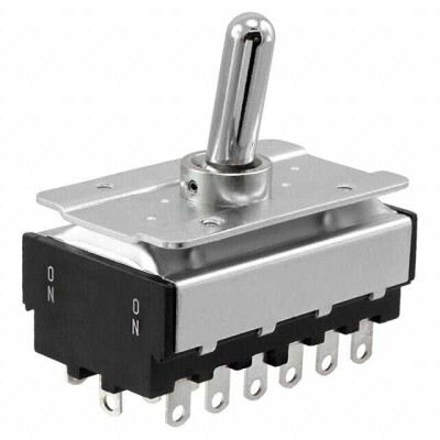 Toggle Switch 6 PDT Panel Mount - 1