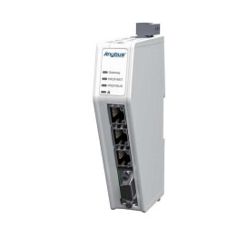 EtherCAT, EtherNet/IP, Modbus TCP, PROFINET Gateway Ethernet, DB-9, RJ-45 - HMS Networks