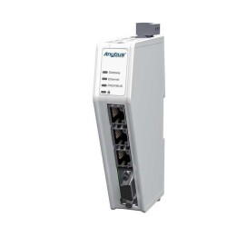 EtherCAT, EtherNet/IP, Modbus TCP, PROFINET Gateway Ethernet, DB-9, RJ-45 - HMS Networks