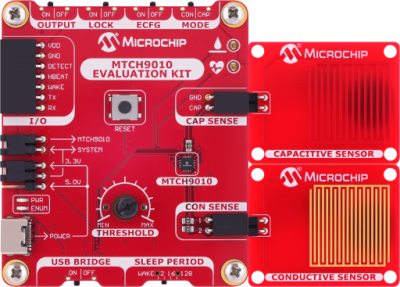 MTCH9010 - Liquid Level Sensor Evaluation Board - 3