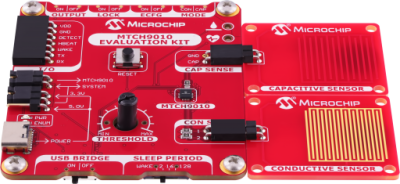MTCH9010 - Liquid Level Sensor Evaluation Board - 1
