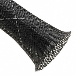 Sleeve X 250' (76.20m) Black, White - Techflex
