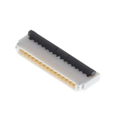14 Position FFC, FPC Connector Contacts, Top and Bottom 0.020