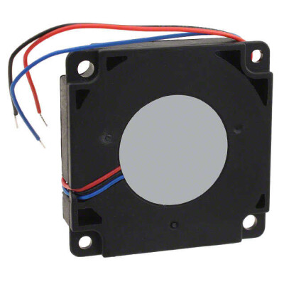 Fan Blower 12VDC Square - 45mm L x 45mm H Ball 3.3 CFM (0.092m³/min) 3 Wire Leads - 1