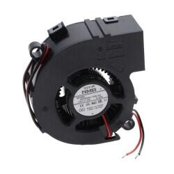 Fan Blower 12VDC Square/Rounded - 53mm L x 50mm H Ball 5.6 CFM (0.157m³/min) 2 Wire Leads - NMB Technologies Corporation