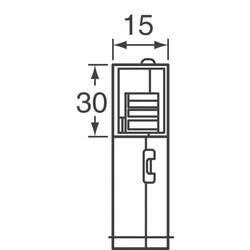 Fan Blower 12VDC Square/Rounded - 51mm L x 51mm H Ball 4.2 CFM (0.118m³/min) 3 Wire Leads - NMB Technologies Corporation (1)