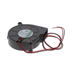 Fan Blower 12VDC Square/Rounded - 51.7mm L x 51.6mm H Vapo-Bearing™ 5.4 CFM (0.151m³/min) 2 Wire Leads - Sunon Fans