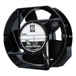 Fan Tubeaxial 115VAC Rectangular/Rounded - 172mm L x 150mm H Ball 235.0 CFM (6.58m³/min) 2 Terminals - Orion Fans