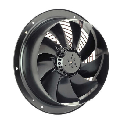 Fan Tubeaxial 115VAC Round - 280mm Dia Ball 600.0 CFM (16.80m³/min) 2 Wire Leads - 1