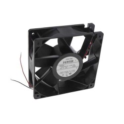 Fan Tubeaxial 12VDC Square - 120mm L x 120mm H Ball 243.2 CFM (6.81m³/min) 2 Wire Leads - NMB Technologies Corporation