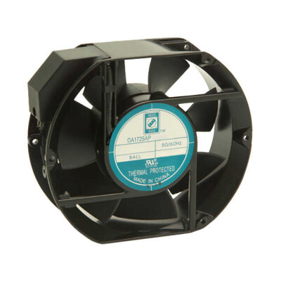 Fan Tubeaxial 230VAC Rectangular/Rounded - 172mm L x 150mm H Ball 300.0 CFM (8.40m³/min) 2 Terminals - 1