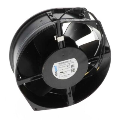 Fan Tubeaxial 230VAC Round - 172mm Dia Ball 2 Wire Leads with Splice Terminals - 1