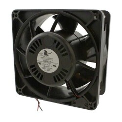Fan Tubeaxial 24VDC Square - 175.5mm L x 175.5mm H Ball 325.0 CFM (9.10m³/min) 2 Wire Leads - Comair Rotron