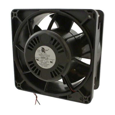 Fan Tubeaxial 24VDC Square - 175.5mm L x 175.5mm H Ball 325.0 CFM (9.10m³/min) 2 Wire Leads - 1