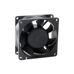 Fan Tubeaxial 24VDC Square - 80mm L x 80mm H Ball 73.0 CFM (2.04m³/min) 2 Wire Leads - Mechatronics Fan Group