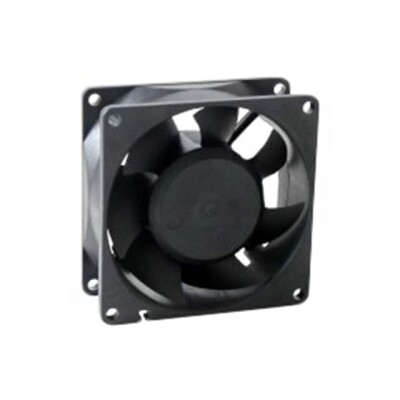 Fan Tubeaxial 24VDC Square - 80mm L x 80mm H Ball 73.0 CFM (2.04m³/min) 2 Wire Leads - 1