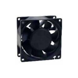 Fan Tubeaxial 24VDC Square - 80mm L x 80mm H Ball 126.0 CFM (3.53m³/min) 4 Wire Leads - Mechatronics Fan Group