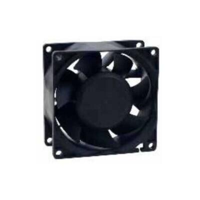 Fan Tubeaxial 24VDC Square - 80mm L x 80mm H Ball 126.0 CFM (3.53m³/min) 4 Wire Leads - 1