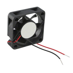 Fan Tubeaxial 24VDC Square - 50mm L x 50mm H Ball 16.2 CFM (0.454m³/min) 2 Wire Leads - Delta Electronics