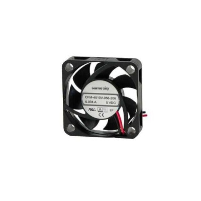 Fan Tubeaxial 24VDC Square - 40mm L x 40mm H omniCOOL™ Magnetic Sleeve 10.8 CFM (0.302m³/min) 2 Wire Leads - 1