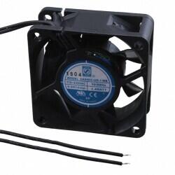 Fan Tubeaxial 95 ~ 264VAC Square - 60mm L x 60mm H Ball 19.5 CFM (0.546m³/min) 2 Wire Leads - 1