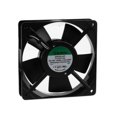 Fan Tubeaxial 220 ~ 240VAC Square - 119mm L x 119mm H Sleeve 78.0 CFM (2.18m³/min) 2 Terminals - 1