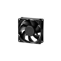 Fan Tubeaxial 12VDC Square - 80mm L x 80mm H Vapo-Bearing™ 41.0 CFM (1.15m³/min) 2 Wire Leads - Sunon Fans