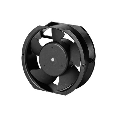 Fan Tubeaxial 240VAC Rectangular/Rounded - 171.5mm L x 151.5mm H Ball 239.0 CFM (6.69m³/min) 2 Wire Leads - 1