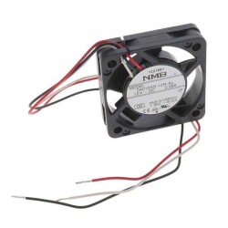Fan Tubeaxial 12VDC Square - 40mm L x 40mm H Sleeve 6.7 CFM (0.188m³/min) 3 Wire Leads - NMB Technologies Corporation