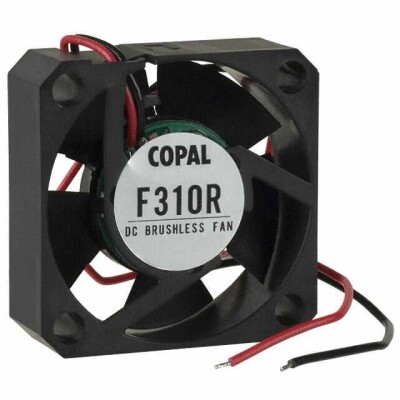 Fan Tubeaxial 5VDC Square - 30mm L x 30mm H Sleeve 3.2 CFM (0.090m³/min) 2 Wire Leads - 1