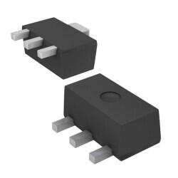 Bipolar (BJT) Transistor NPN 150 V 1 A 100MHz 1 W Surface Mount SOT-89-3 - Diodes Incorporated
