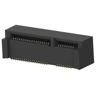 52 Position Female Connector PCI Express Mini Card Gold 0.031