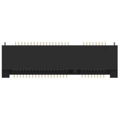 52 Position Female Connector PCI Express Mini Card Gold 0.031