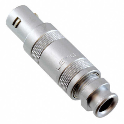 4 Position Circular Connector Plug, Female Sockets and Male Pins Solder Cup - 1
