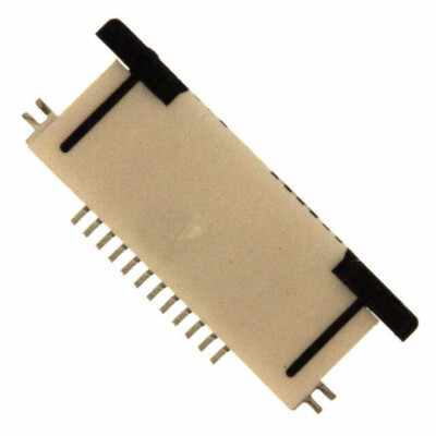 12 Position FFC, FPC Connector Contacts, Top 0.020