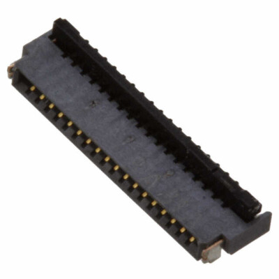 18 Position FFC, FPC Connector Contacts, Top and Bottom 0.020